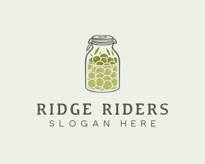 Olive Oil Jar logo design