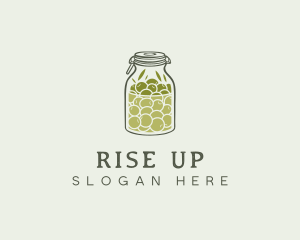 Olive Oil Jar logo design