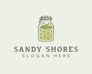 Olive Oil Jar logo design