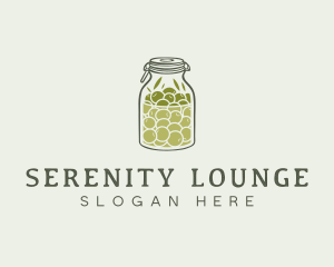 Olive Oil Jar logo design