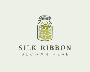 Olive Oil Jar logo design