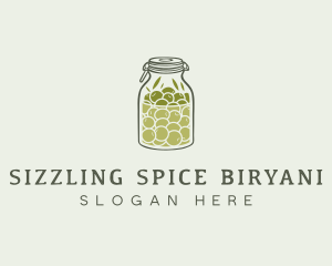 Olive Oil Jar logo design