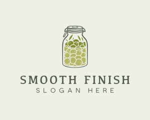 Olive Oil Jar logo design