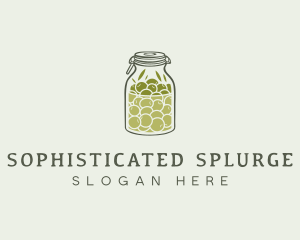 Olive Oil Jar logo design