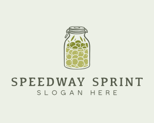 Olive Oil Jar logo design