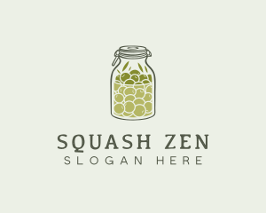 Olive Oil Jar logo design