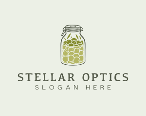 Olive Oil Jar logo design