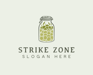 Olive Oil Jar logo design