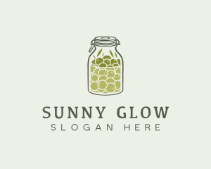 Olive Oil Jar logo design