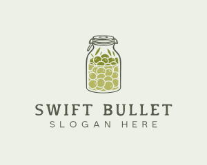 Olive Oil Jar logo design