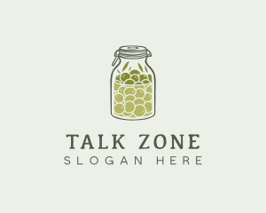 Olive Oil Jar logo design