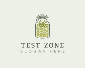 Olive Oil Jar logo design