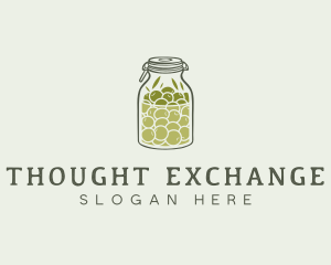 Olive Oil Jar logo design