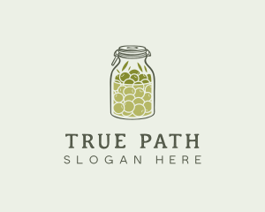 Olive Oil Jar logo design