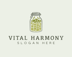 Olive Oil Jar logo design