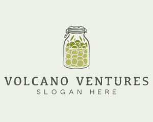 Olive Oil Jar logo design