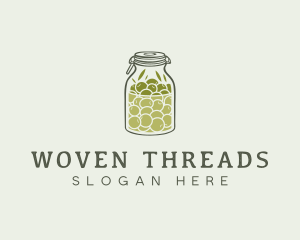 Olive Oil Jar logo design