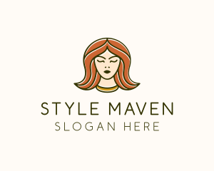 Beautiful Woman Fashionista  logo design