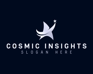 Meteor Cosmic Star  logo design