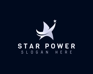 Meteor Cosmic Star  logo design