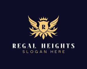 Regal Royalty Shield logo design