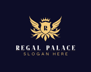 Regal Royalty Shield logo design