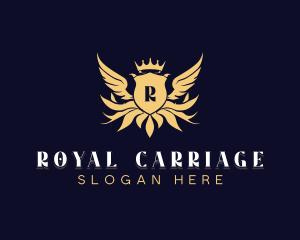 Regal Royalty Shield logo design