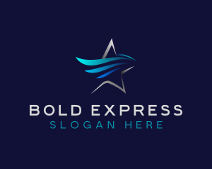 Star Logistics Express logo design