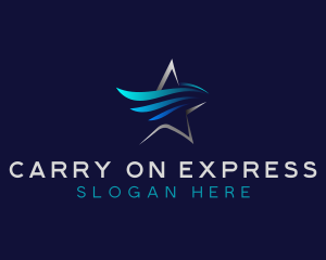 Star Logistics Express logo design