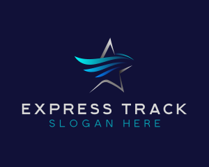 Star Logistics Express logo design