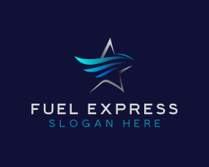 Star Logistics Express logo design