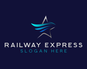 Star Logistics Express logo design