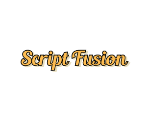 Generic Retro Script logo