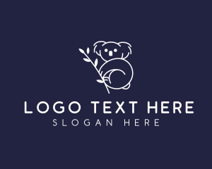 Koala Bear Animal  logo