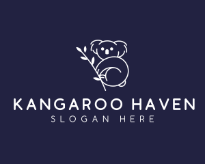 Koala Bear Animal  logo