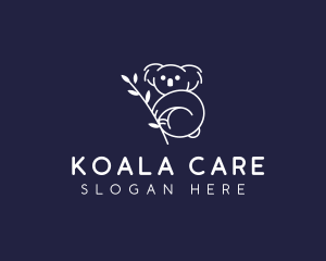 Koala Bear Animal  logo design