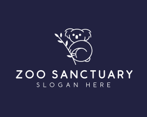 Koala Bear Animal  logo design