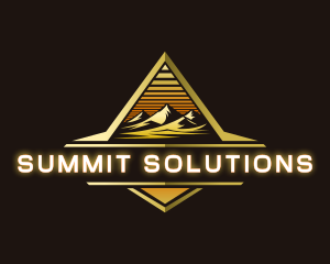 Mountain Triangle Summit logo design