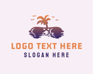 Travel Beach Sunglasses Logo