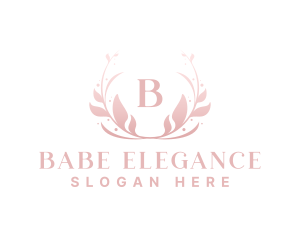 Elegant Art Flower Wreath logo design