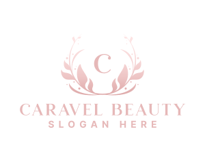 Elegant Art Flower Wreath logo design