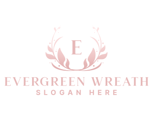 Elegant Art Flower Wreath logo design