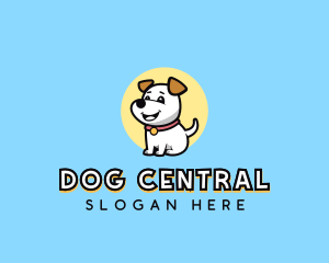 Cartoon Pet Dog logo design