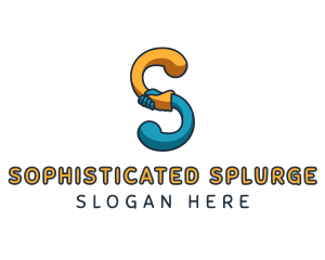 Letter S Community Organization  logo design