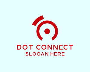 Abstract Alarm Dot logo design