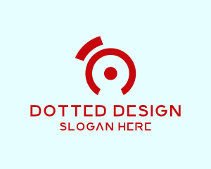 Abstract Alarm Dot logo design