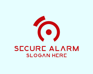 Abstract Alarm Dot logo