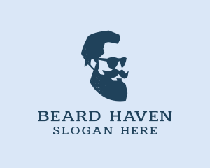 Sunglasses Beard Man  logo