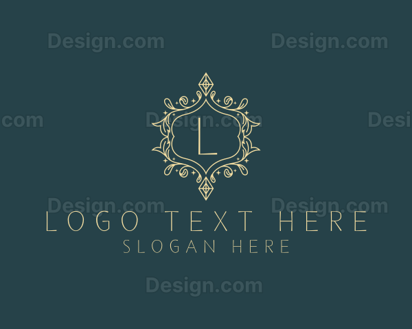 Fancy Decorative Diamond Logo