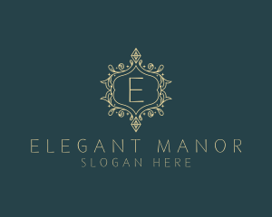 Fancy Decorative Diamond logo design